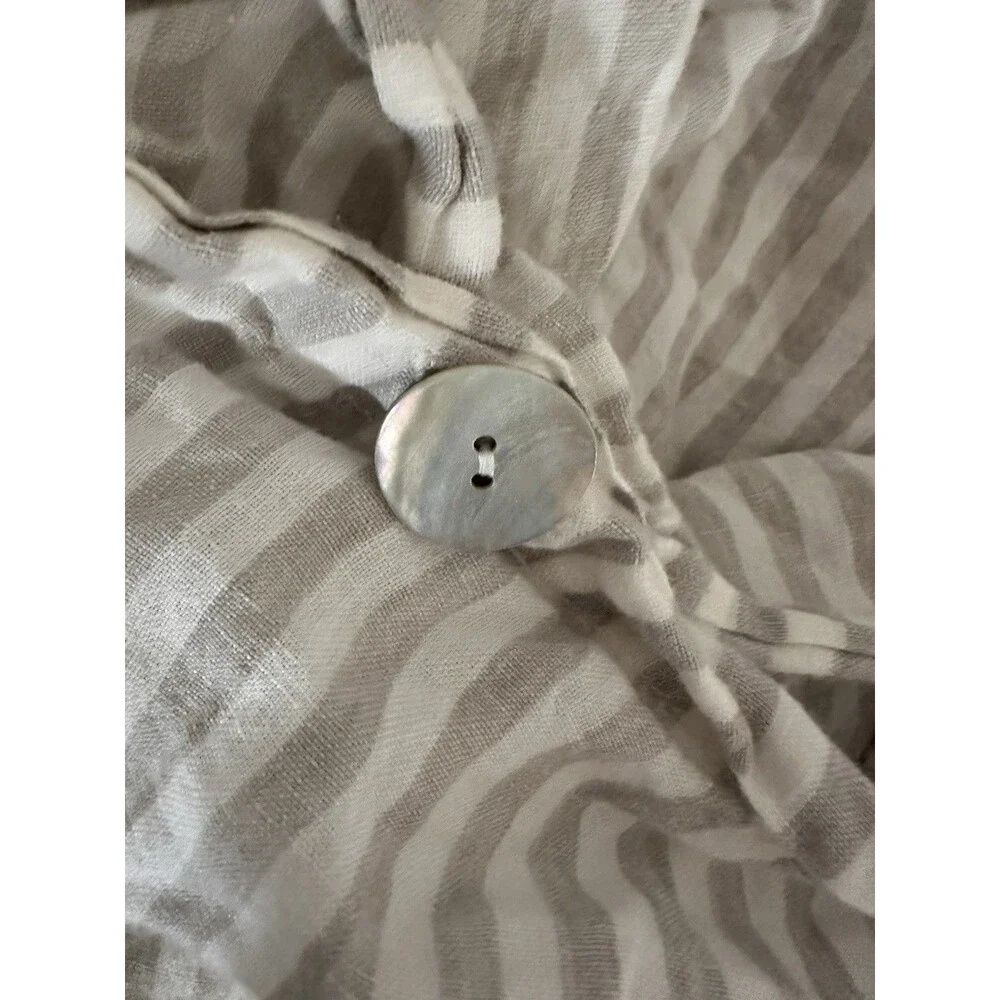 House Of Baltic Linen Australia Striped Queen Duvet Cover 100% Linen